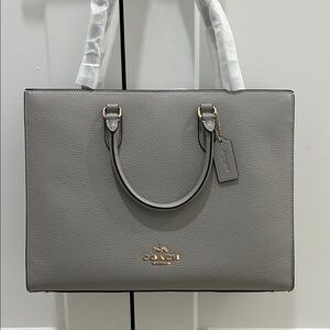 Coach (NWT) Maggie Tote Bag in Dove Grey